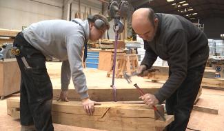 Soignies : l'art et la tradition de la charpente