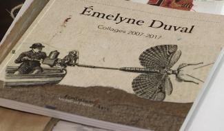 Portrait d'Emelyne Duval, collagiste