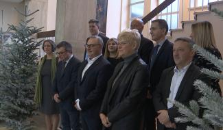 La Louvière : présentation du nouveau collège 