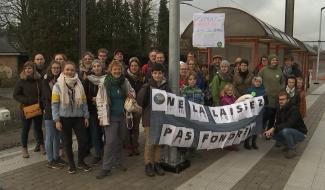 Ecaussinnes: en route pour Bruxelles et pour le climat