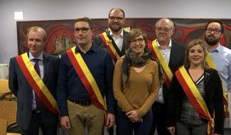 Ecaussinnes : installation du Conseil communal