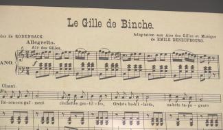 Binche: exposition "Les Airs de Gilles"