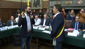 Binche: installation du conseil communal