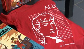 Binche : des tee-shirts à l'effigie d'Alix