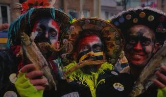 Carnaval : Dunkerque en force à Binche