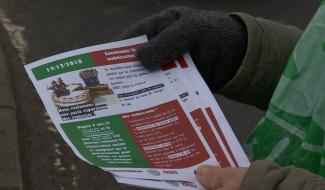 La Louvière: journée de mobilisation syndicale