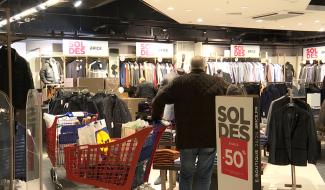 La Louvière : une ouverture des soldes sans rush