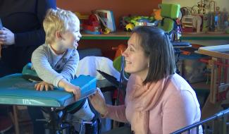Soignies :laTarentelle accueille des enfants Infirmes Moteurs Cérébraux ou polyhandicapés