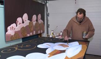 Binche: dans l'atelier de Gilles Rochez