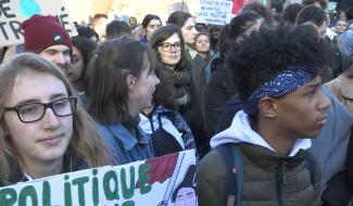 Climat: des élèves louviérois à Bruxelles