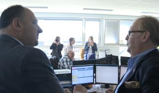 Houdeng-Goegnies : visite ministérielle à Garocentre