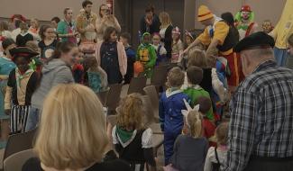 Naast : plus de cent enfants au carnaval
