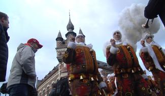 Morlanwelz : le cortège du dimanche du Feureu