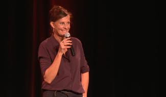 Laurence Bibot toujours aussi distinguée