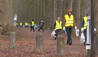 Un nettoyage de printemps au Domaine de Mariemont!