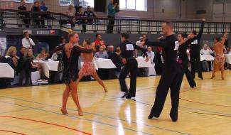 La Louvière : compétition internationale de danse sportive