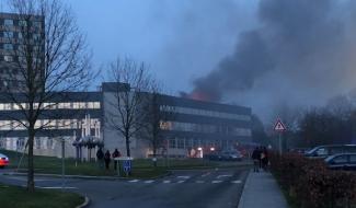 La Louvière : incendie sans gravité au CHU Tivoli