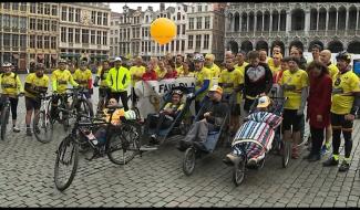 Bruxelles : Départ de la Grande Boucle vers Binche