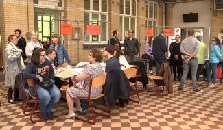 Morlanwelz: salon des métiers de l'athénée provincial