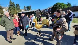 Braine-le-Comte : le coq de Saint-Géry retrouve son perchoir