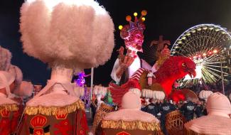 Folklore : les gilles de La Louvière à Nice