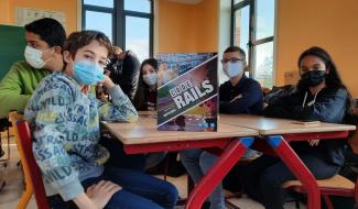 Morlanwelz : Infrabel sensibilise le public scolaire