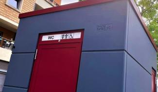 La Louvière : installation de toilettes publiques 