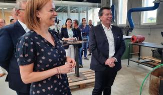 EPSIS La Louvière : inauguration de nouveaux ateliers