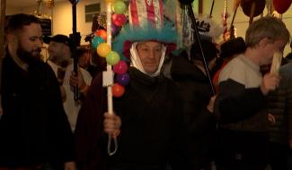 Binche : une "badine party" à défaut de carnaval