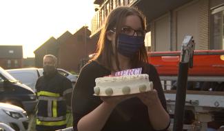 Grande échelle et cadeau de soutien au personnel soignant