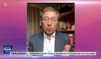 François Desquesnes : page blanche et diminution des salaires des députés