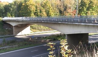 Houdeng-Goegnies : fermeture du pont de l'échangeur n°20