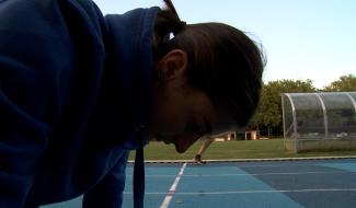 Athlétisme : rencontre avec la sprinteuse Cloé Chavepeyer