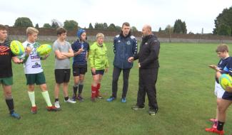 Rugby : Présentation du projet "Etude-Rugby" à Soignies