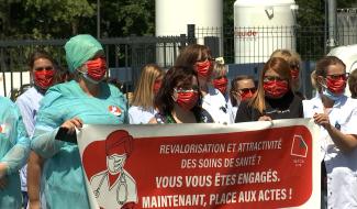 Coronavirus : action SETCa du personnel soignant