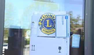 Santé Coronavirus: Distribution de masques et gels par le Lion's Club