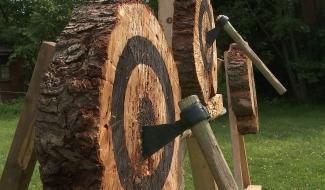 Sport découverte: rencontre avec Ruddy Bronsart (lanceur de couteaux et de haches)