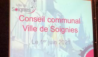 Soignies : séance du conseil de ce mois de juin 2021