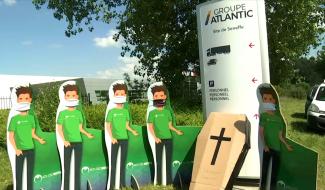 La grève continue chez Atlantic/Entreprise Burnsen SA à Seneffe
