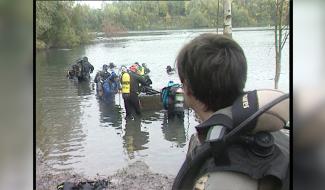 Ecaussinnes: les plongeurs retrouvent Scoufflény  