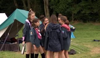 Mouvement de jeunesse :  une journée avec la 5ème Unité des Guides de La Louvière