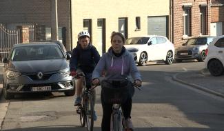Maurage - Houdeng: utiliser son vélo pour des déplacements essentiels.