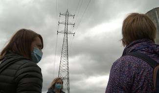 Seneffe: des riverains découvrent le tracé de la ligne à Très Haute Tension.