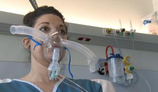 Innovation : un double masque respiratoire pour économiser l'oxygène 