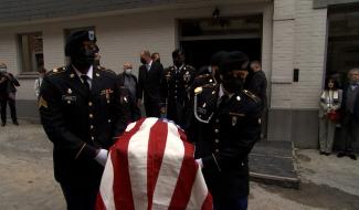 Binche : dernier hommage à un vétéran américain