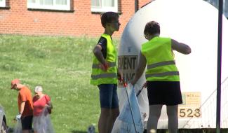 La première Action Propreté.