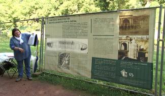 Morlanwelz: Fêtes du Patrimoine : le "fer à cheval" du parc de Mariemont