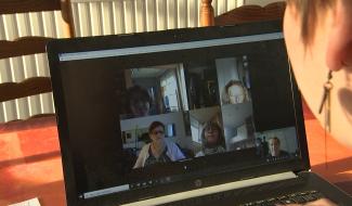 Estinnes: répétitions à distance pour la chorale "Les Poly'Sons"