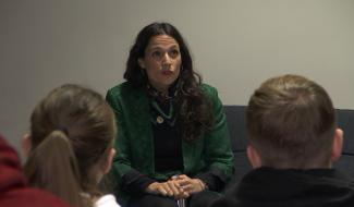 La Louvière: les jeunes d'Indigo rencontrent Anna Chédid