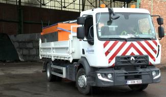 La Louvière: les épandeuses sont prêtes